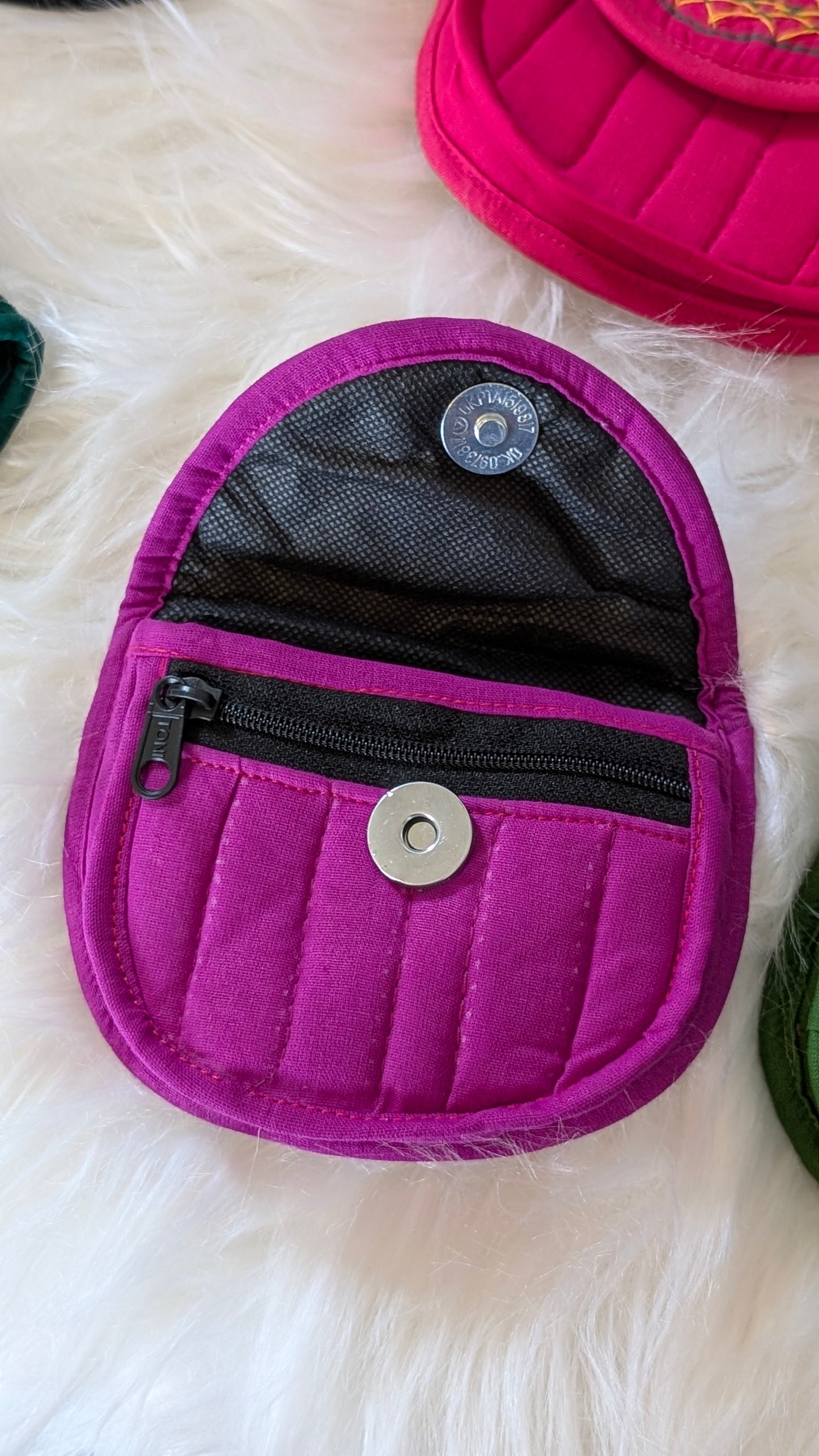 Embroidered purses