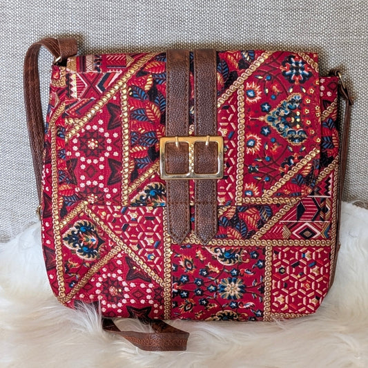 Embroidered purse