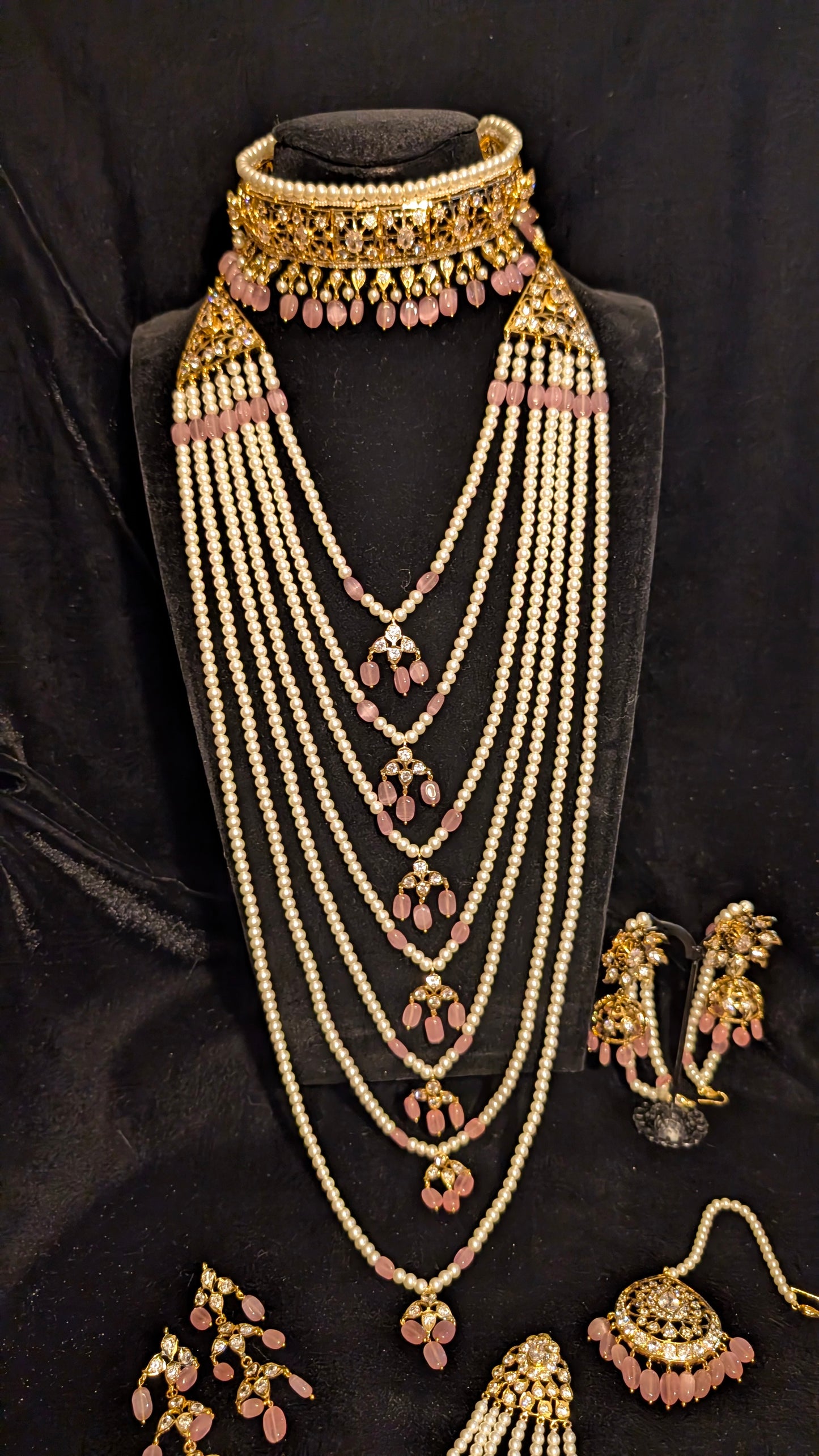 Traditional Bridal Set-PINK